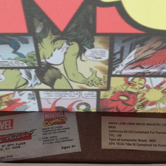 Marvel Comics 3d wall Art by Comicwalls New York. SPIDERMAN, CAPT AMERICA - Picture 8 of 12